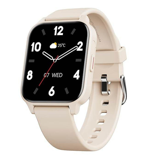 boAt Wave Call 2 Plus Smart Watch w/Bilingual Support (Hindi/English), 1.96”(4.97 cm) HD Display (Cherry Blossom) - Rajputtrade