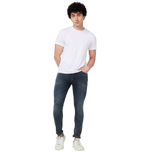 Spykar Low Rise Skinny Fit Blue Jeans for Men(Size32) - Rajputtrade