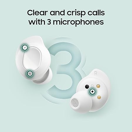 Samsung Galaxy Buds FE (Graphite)| Powerful Active Noise Cancellation | Enriched Bass Sound | Ergonomic Design | 30-Hour Battery Life