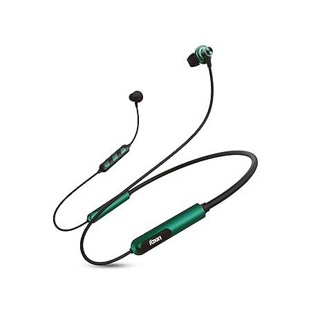 Foxin FoxBeat 210 Music Neckband Earphones | 10mm Speaker Driver, Lightweight - Rajputtrade
