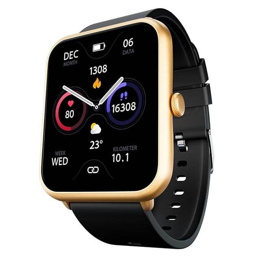 Fire-Boltt Ninja Call Pro Plus Smart Watch 1.83 inch with Bluetooth Calling (Gold Black) - Rajputtrade