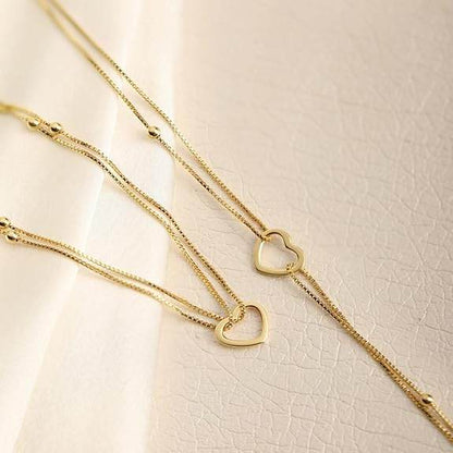 925 Sterling Silver Rose Gold Anklets (Pair) | Gift for Women & Girls - Rajputtrade