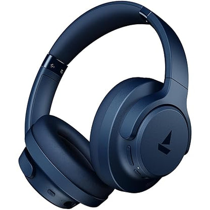 boAt Rockerz 512 ANC,(~40dB) Hybrid ANC, 80H Battery, 40mm Drivers, 40ms Low Latency, ENx Tech,Stream Ad Free Music via App Support, Bluetooth Headphones (3 color options)