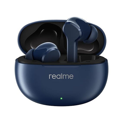 realme Buds T110 Bluetooth Truly Wireless in Ear Earbuds with mic, AI ENC for Calls (Jazz Blue) - Rajputtrade