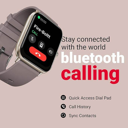 Fire-Boltt Ninja Call Pro Plus Fusion Smart Watch 1.83 inch with Bluetooth Calling (Cinnamon Slate) - Rajputtrade