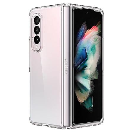 Spigen Ultra Hybrid Back Cover Case for Samsung Galaxy Z Fold 3 (TPU + Poly Carbonate | Crystal Clear)