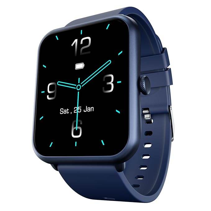 Fire-Boltt Ninja Call Pro Plus Smart Watch 1.83 inch with Bluetooth Calling (Navy Blue) - Rajputtrade