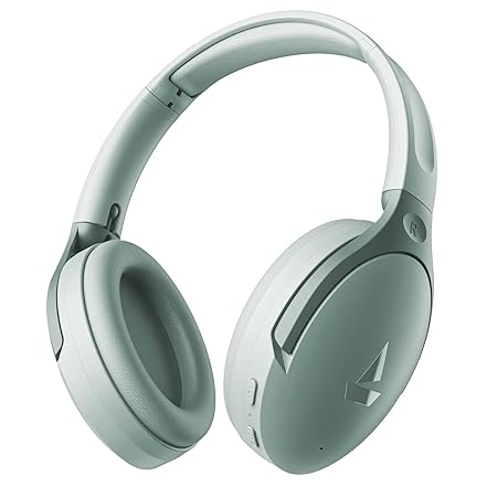 boAt Rockerz 551ANC, 100HRS Battery, Hybrid ANC(~35dB), Fast Charge,  Wireless Headphone with Mic (Cool Blue)
