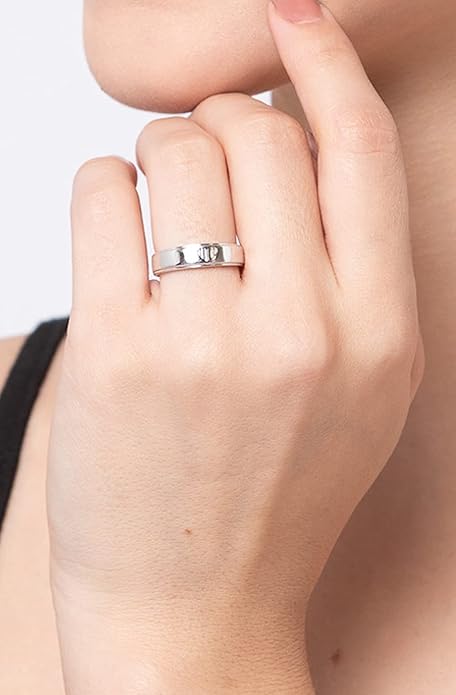 Pure Real 925 Sterling Silver Adjustable Ring Band | Multiple Design Options | Gift for Women and Girls - Rajputtrade