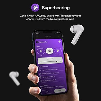 Noise Newly Launched Air Buds Pro 6 in-Ear Truly Wireless Earbuds with Hybrid ANC (up to 49dB) - Rajputtrade