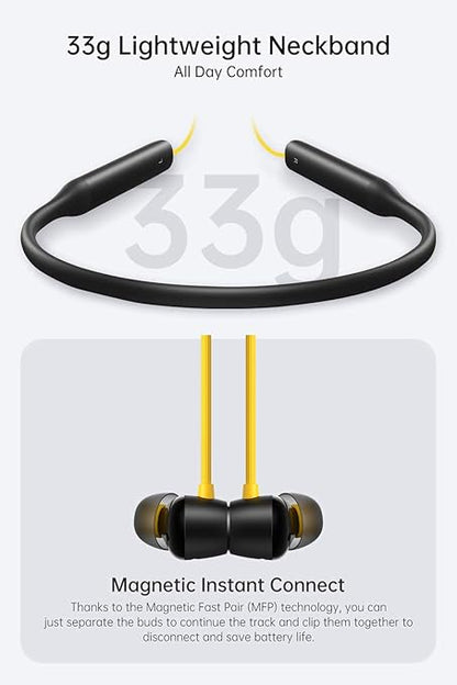 realme Buds Wireless Pro Bluetooth in Ear Earphones with Mic, Fast Charging & Up to 22Hrs Playtime - Rajputtrade