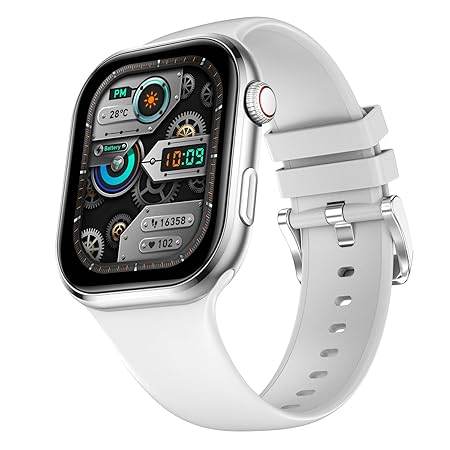 Fire-Boltt Brillia Smart Watch with 51.3mm (2.02 inch) AMOLED Display, Bluetooth Calling, SpO2 (Brillia, Grey) - Rajputtrade