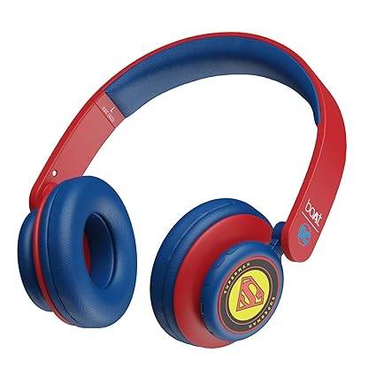 boAt Rockerz 450, 15 HRS Battery, 40mm Drivers, Padded Ear Cushions, (Krypton Blue) - Rajputtrade