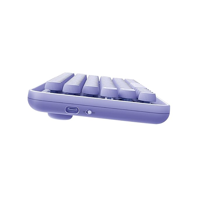 RAPOO Ralemo Pre 5 Mechanical Keyboard with Multi-Mode Technology (Bluetooth), Backlight Enabled & Built in Battery. Compatible with Windows/Chromebook/PC/Laptop (Purple) - Rajputtrade