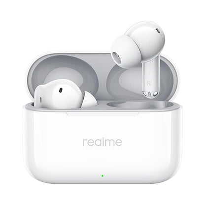 realme Buds T200 True Wireless Earbuds with Hi-Res Audio, 12.4mm Dynamic Bass Drivers, 32 dB ANC, Quad Mic, 45ms Latency, Upto 50 Hrs Playback (4 Color options)