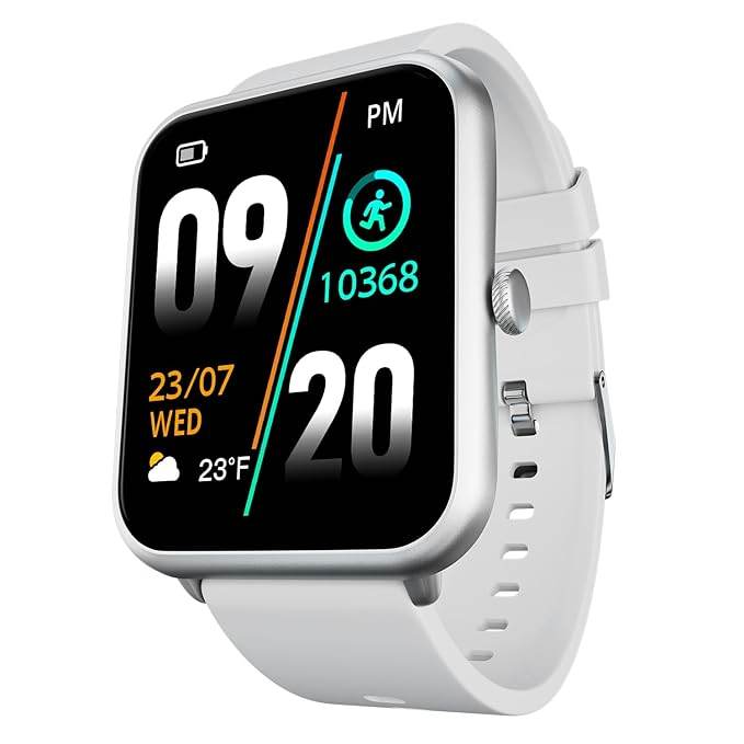 Fire-Boltt Ninja Call Pro Plus Smart Watch 1.83 inch with Bluetooth Calling (Grey) - Rajputtrade