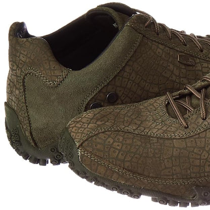 Woodland Men Lace Up Sneaker Shoes - OLIVE GREEN - Rajputtrade