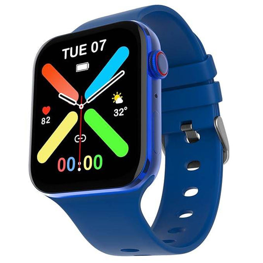 Fire-Boltt Visionary 1.78" AMOLED Bluetooth Calling Smartwatch with 368 * 448 Pixel Resolution, TWS Connection (Blue) - Rajputtrade