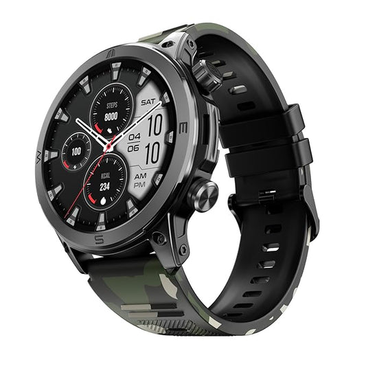 Newly Launched Noise Endeavour Rugged Design 1.46" AMOLED Display Smart Watch (Camo Black) - Rajputtrade