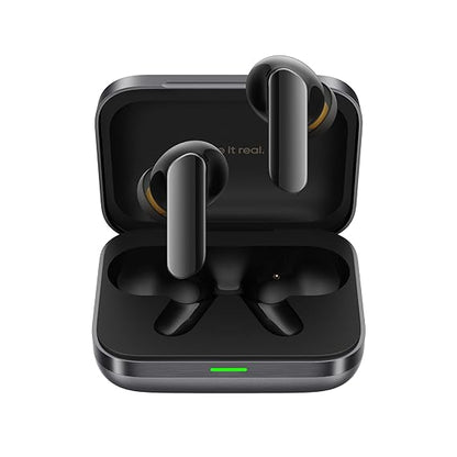 Realme Earbuds Air 7 True Wireless,12.4mm Dynamic Bass Drivers,52Hrs Playtime,52dB Hybrid ANC,6 Mic ENC,45ms Low Latency,360° Spatial Audio,Hi-Res LHDC,IP55 Dust & Water Resistant,BT v5.4(SlateGrey)