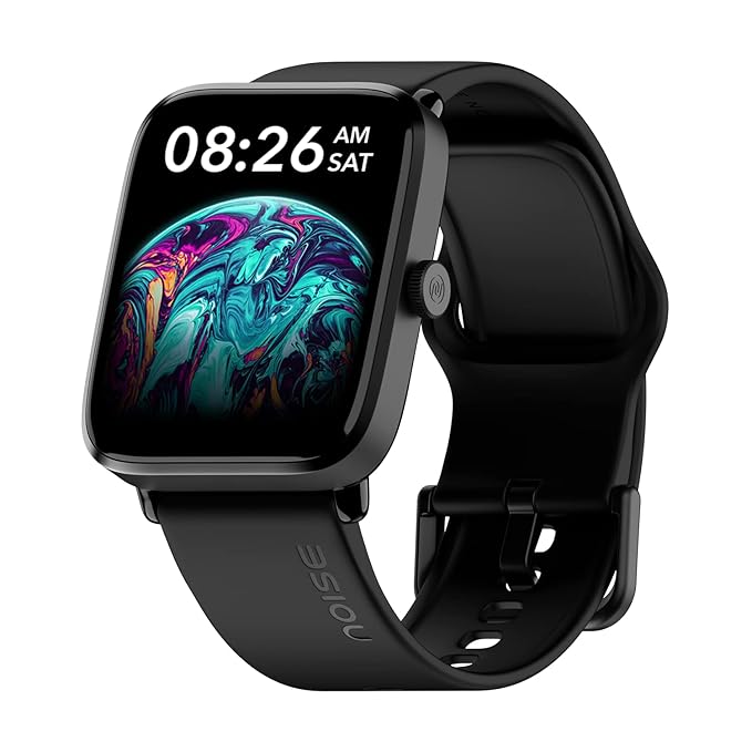 Noise ColorFit Pro 4 Alpha 1.78" AMOLED Display, Bluetooth Calling Smart Watch (Jet Black) - Rajputtrade