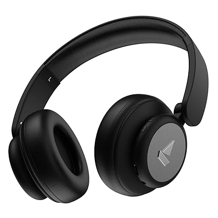 boAt Rockerz 450 Pro Bluetooth On Ear Headphones with Mic with 70 Hours Battery, 40Mm Drivers (Black)