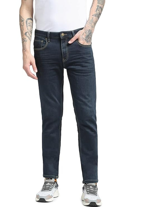 JACK & JONES Men's Skinny Fit Mid Rise Jeans - Rajputtrade