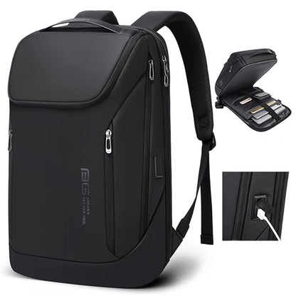 Red Lemon BANGE Captain 30L Business Smart Waterproof Backpack fit Upto 15.6 Inch Laptop Backpack with USB&Type-C Charging Port,Travel Durable Backpack for Men and Women - Rajputtrade