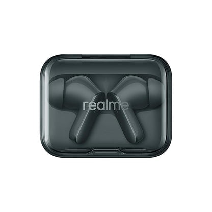 Realme Buds Air 7,12.4mm Dynamic Bass Drivers,52Hrs Playtime,52dB Hybrid ANC,6 Mic ENC,45ms Low Latency,360° Spatial Audio,Hi-Res LHDC,IP55 Dust & Water Resistant,True Wireless TWS BT v5.4(Moss Green)