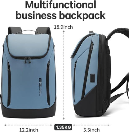 Red Lemon BANGE Captain 30L Business Smart Waterproof Backpack fit Upto 15.6 Inch Laptop Backpack with USB&Type-C Charging Port,Travel Durable Backpack for Men and Women - Rajputtrade