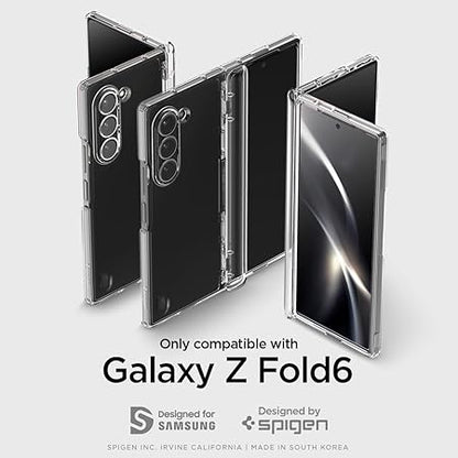Spigen Ultra Hybrid Pro for Samsung Galaxy Z Fold 6 Case, Transparent Galaxy Z Fold 6 Back Cover - TPU+PC｜Crystal Clear