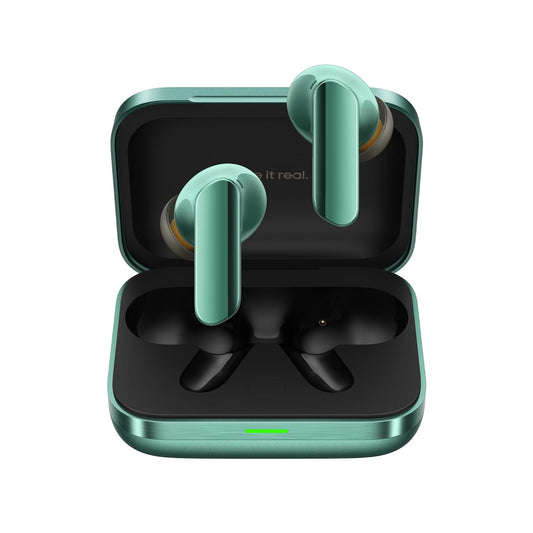 Realme Buds Air 7 Pro with Ai Live Translation,11mm+6mm Dual-dac Driver,48 Hrs Playtime,53 dB ANC,LHDC,45Ms Low Latency,360° Spatial Audio,IP55 Dust & Water Resistant,BT 5.4 (Racing Green)
