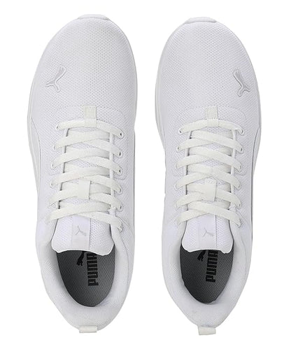 Puma Men Lace Up Sneaker Shoes (White) - Rajputtrade