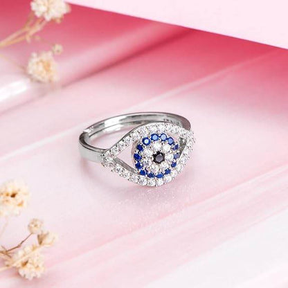 925 Sterling Silver Rhodium Plated Ring | Gift for Women and Girls | With Certificate of Authenticity and 925 Hallmark - Rajputtrade