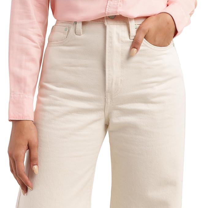 Women Regular Fit Jeans, Off-White (Size 34) - Rajputtrade