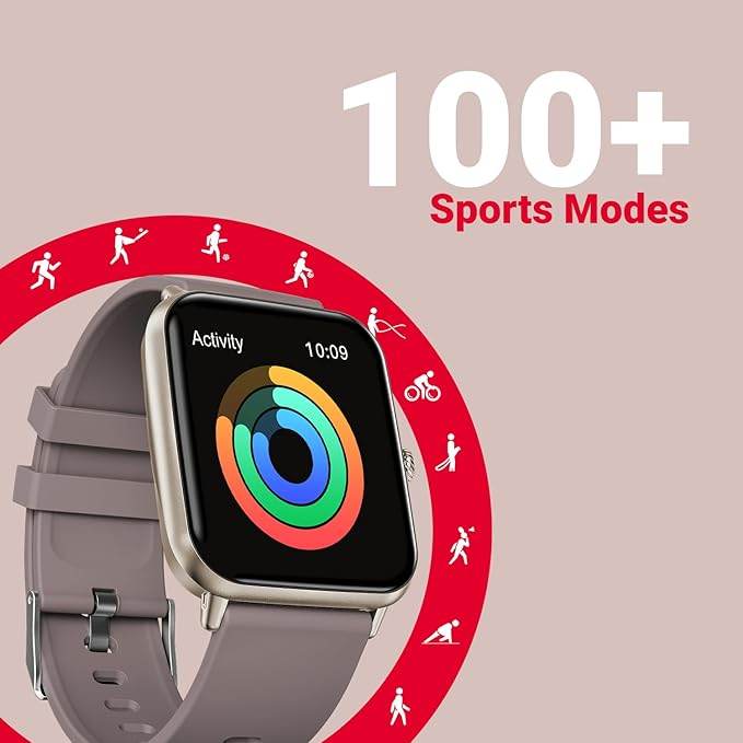 Fire-Boltt Ninja Call Pro Plus Fusion Smart Watch 1.83 inch with Bluetooth Calling (Cinnamon Slate) - Rajputtrade