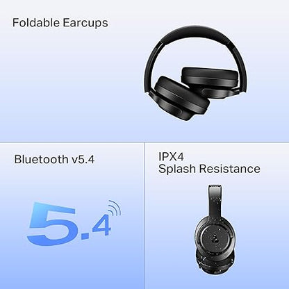 boAt Rockerz 512 ANC,(~40dB) Hybrid ANC, 80H Battery, 40mm Drivers, 40ms Low Latency, ENx Tech,Stream Ad Free Music via App Support, Bluetooth Headphones (3 color options)