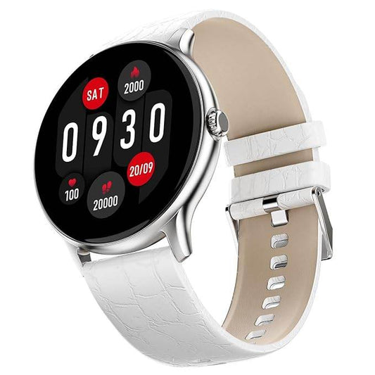 Fire-Boltt Phoenix Classic Smart Watch 1.39 inch Bluetooth Calling, Metal Body with 120+ Sports Modes, SpO2 (White) - Rajputtrade
