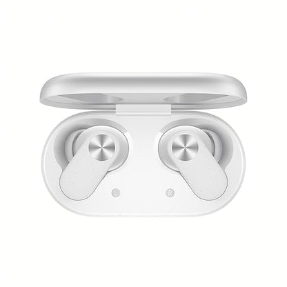 OnePlus Nord Buds 2 TWS in Ear Earbuds with Mic, Upto 25dB ANC 12.4mm Dynamic Titanium Drivers, Playback:Upto 36hr case, 4-Mic Design, IP55 Rating, Fast Charging (White)