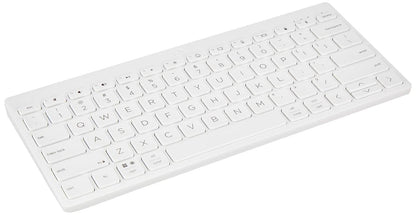 HP 350 Compact Multi-Device Bluetooth Keyboard; Spill Resistant; Swift Pair; OS Auto-Detection, LED Indicator, Battery Life Up to 24 Months, 3 Years Warranty - Rajputtrade