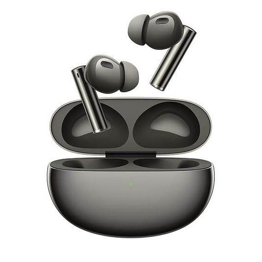 Ear Buds Air 6 Pro with Dual Drivers(11Mm+6Mmtweeter),40 Hrs Play Time,Fast Charge,50 Db ANC - Rajputtrade