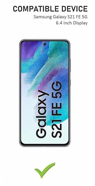 Samsung Galaxy S21FE 5G tempered glass with Full Edge Protection