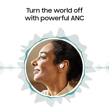 Samsung Galaxy Buds FE (Graphite)| Powerful Active Noise Cancellation | Enriched Bass Sound | Ergonomic Design | 30-Hour Battery Life
