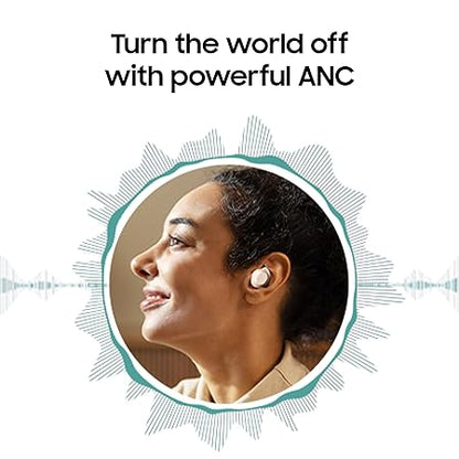 Samsung Galaxy Buds FE (Graphite)| Powerful Active Noise Cancellation | Enriched Bass Sound | Ergonomic Design | 30-Hour Battery Life