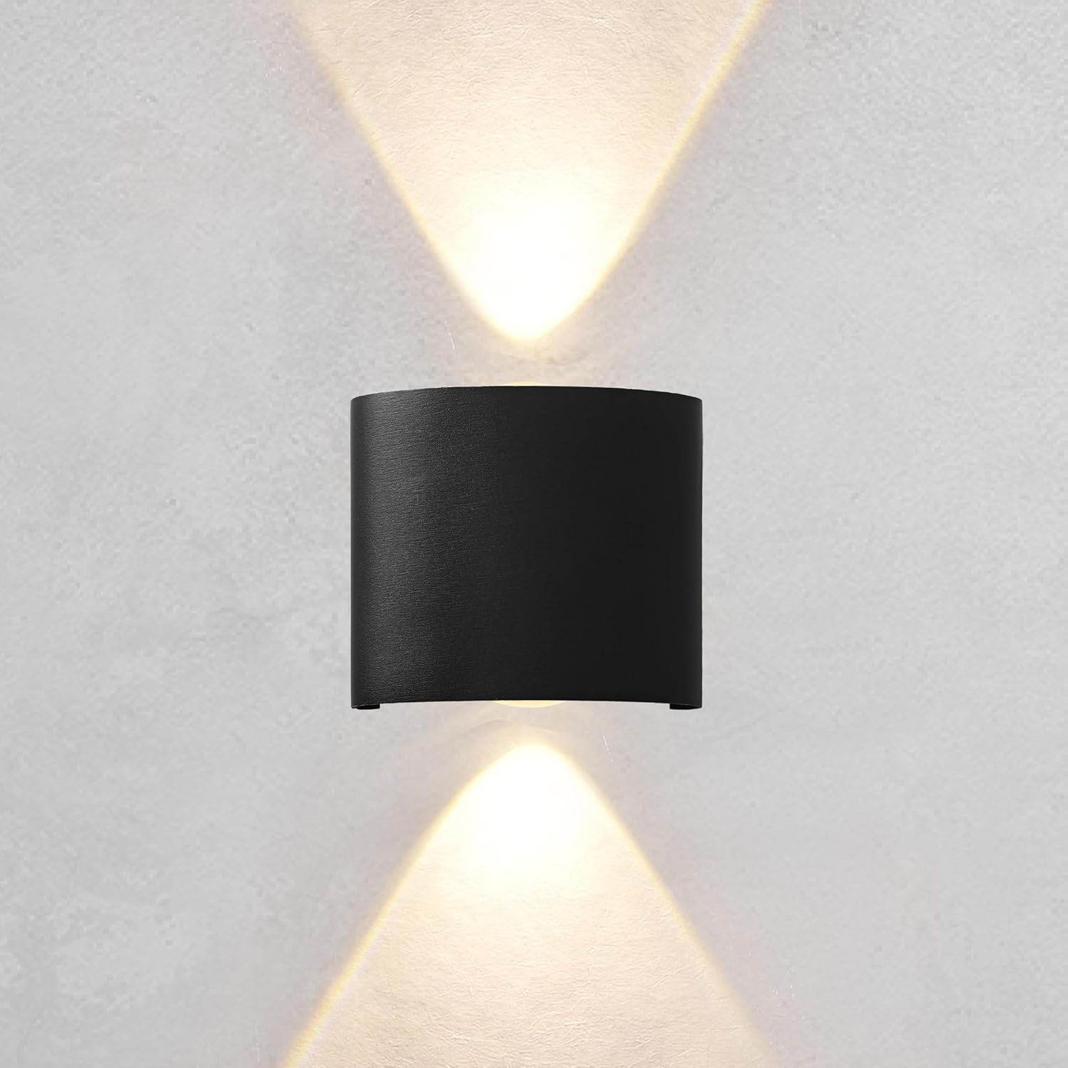2W Waterproof Led Wall Light for Home Decoration – Up Down 2-Way LED Wall Lamp | IP65 Outdoor Fancy Wall Lights for Balcony,Gate,Elevation,Garden,Patio | Decorative Wall Mount Light - Rajputtrade