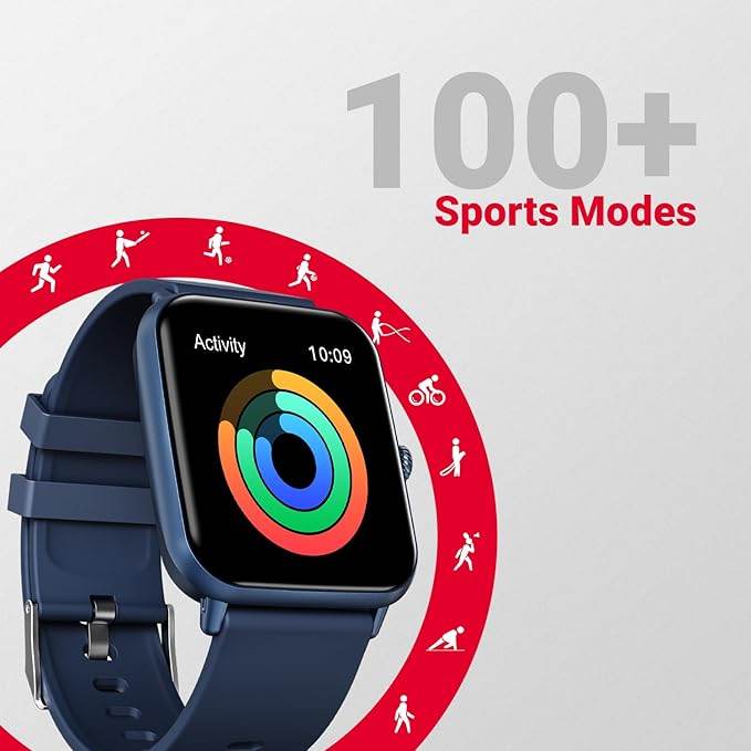 Fire-Boltt Ninja Call Pro Plus Smart Watch 1.83 inch with Bluetooth Calling (Navy Blue) - Rajputtrade