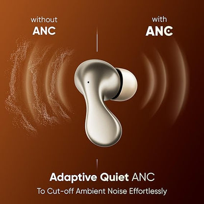 Mivi SuperPods Concerto [Flagship Launch] Dolby Audio in Ear Ear Buds Wireless with 35dB ANC, BT v5.4 Earbuds - Rajputtrade