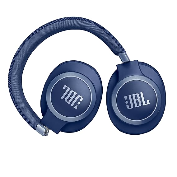 JBL Live 770NC True Adaptive Noise Cancellation Headphones, Wireless Over Ear, Spatial Sound, 65Hrs Playtime, Speed Charge (2 color options)