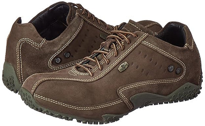 Woodland Men Lace Up Sneaker Shoes - BROWN - Rajputtrade
