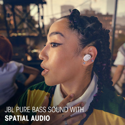 JBL New Launch Tune Buds 2 TWS, ANC Earbuds, 48Hr Playtime,Dual Connect, Ambient Aware, Relax Mode, 6 Mics for Clear Calls, Spatial Sound, Personi-Fi 3.0 (3 Color Options)